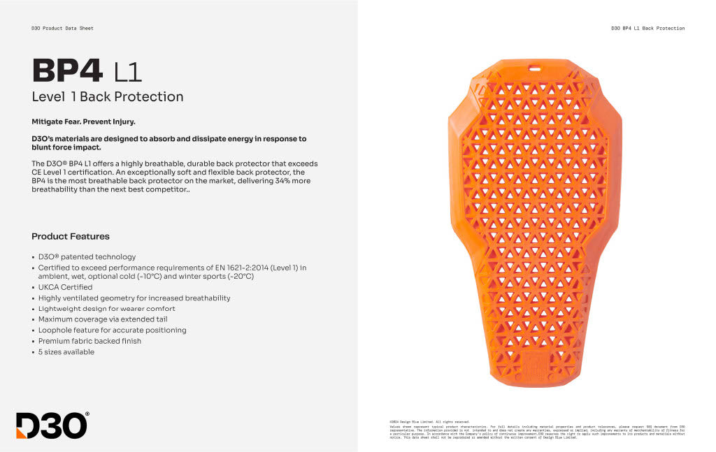 Demon X V7 D3O Body Armor, Men's Impact Top