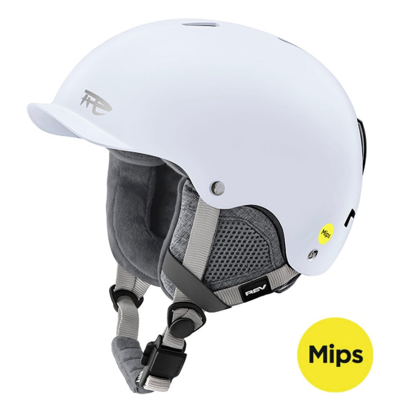 Orix Powder REV ORIX F3 Helmet MIPS Titanium White – Powder Bowl Canada