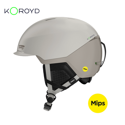 2025 REV A6 Helmet w/ MIPS+KOROYD Apricot Gray