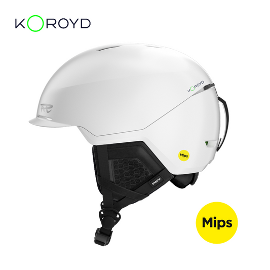 2025 REV A6 Helmet w/ MIPS+KOROYD Moonlight White