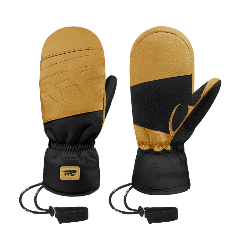 REV Goat Leather Mittens - Ginger