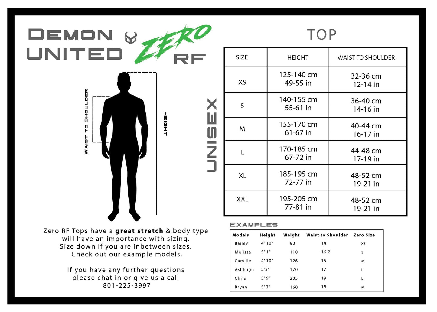 2025 Demon Zero RF D3O Unisex Ski/Snowboard Top