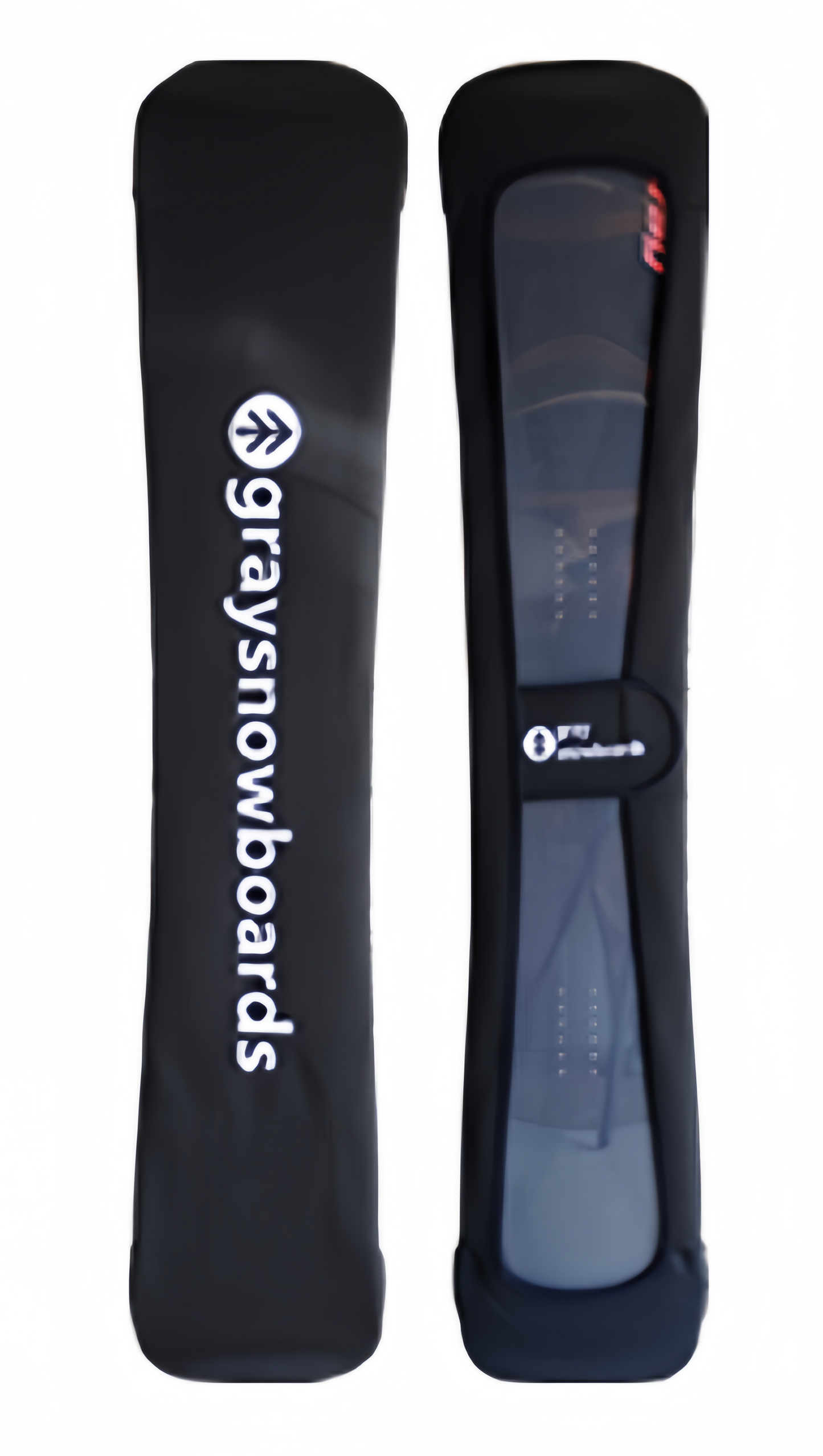 Gray Snowboard Sole Guards (KNIT HAMMER)